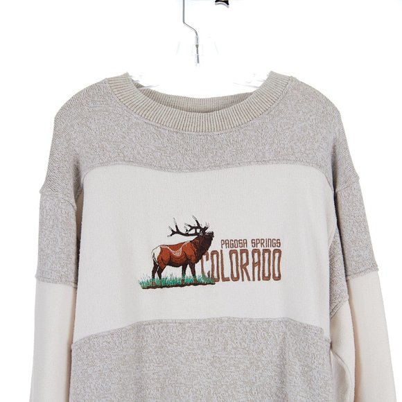 Vintage Renegade Club Colorado Pullover Jumper Sweatshirt Medium - Picture 5 of 7